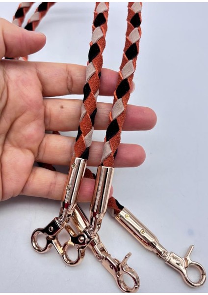 Renkli 60 Cm Örme Çanta Sapı Light Gold Metal fiyatları