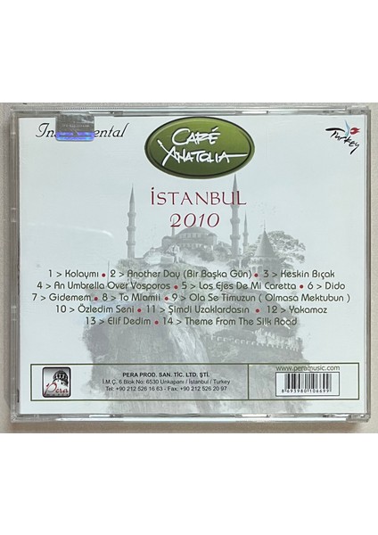 Cafe Anatolia - İstanbul 2010 CD