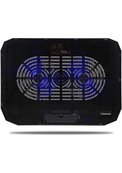 M40 Gaming Laptop Soğutucu Notebook Standı, Mavi LED ,14-15.6-17 Inch Uyumlu, 2 Fan, 2 USB indirimleri
