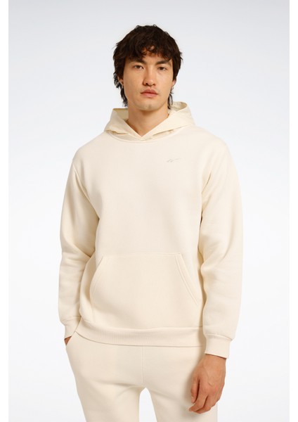 Arın Hoodıe Bej Erkek Sweatshirt