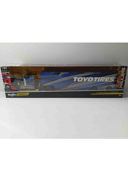 Dianomi Maisto 1:64 Ölçek International Lonestar Dorseli Tır Toyo Tires