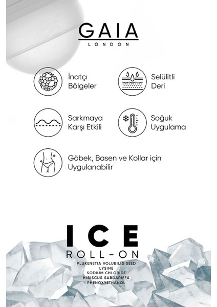 Ice Roll-On Sıkılaştırıcı Jel 15 Günlük Kür