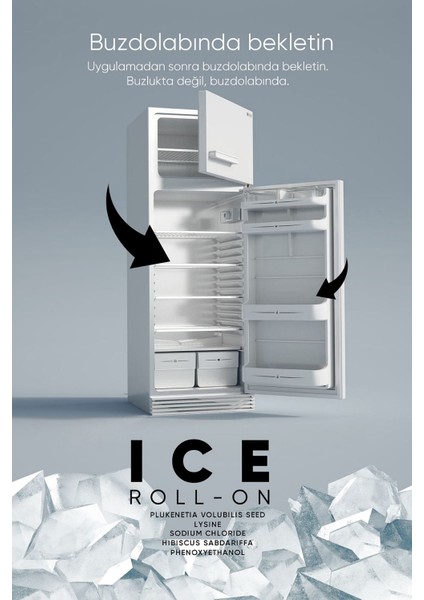 Ice Roll-On Sıkılaştırıcı Jel 15 Günlük Kür