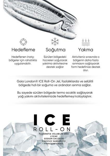 Ice Roll-On Sıkılaştırıcı Jel 15 Günlük Kür