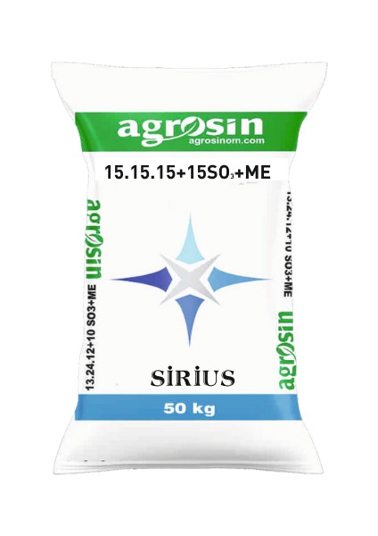 Npk'lı Sirius 15.15.15(So2)+(Me) (50 Kg)