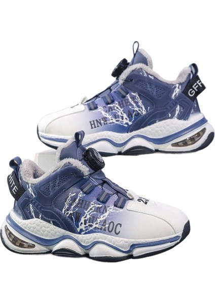 Çocuk Ayakkabısı Kışlık Yeni Çocuk Kalınlaştırılmış Sıcak Yastıklı Spor Ayakkabı (Yurt Dışından) fiyatları