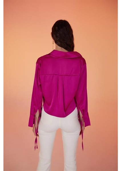Silky Gömlek Pembe