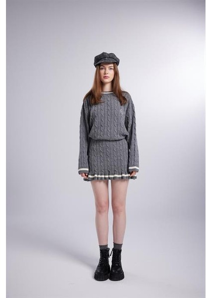 Harold Triko Etek Gri