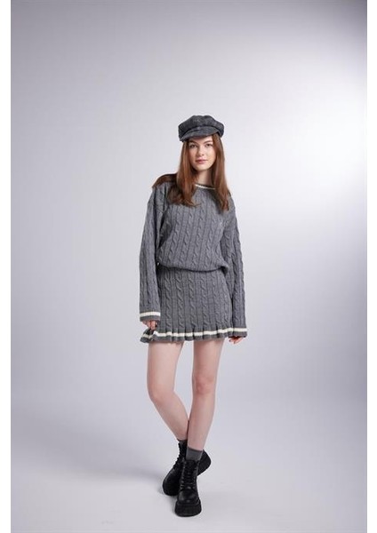 Harold Triko Etek Gri modelleri