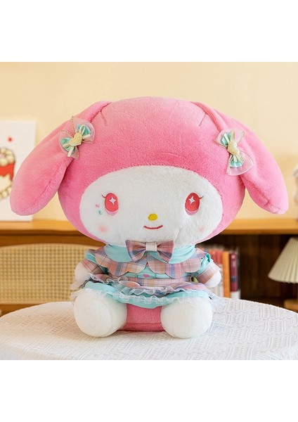 Kurome Peluş Oyuncak Melody Hello Kitty Çizgi Film Bebeği Kız Bebek 55CM (Yurt Dışından)