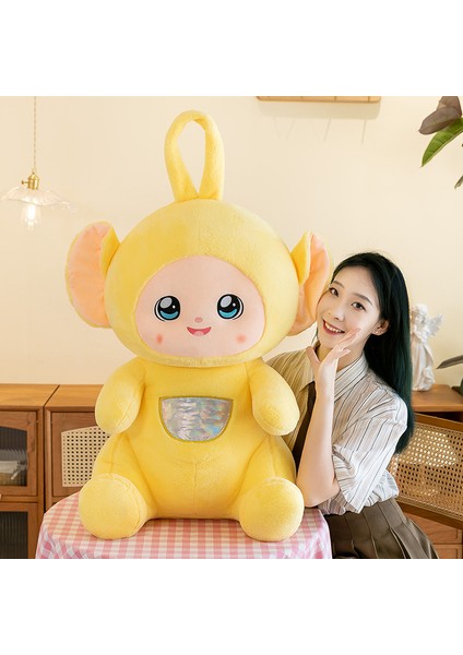 Peluş Oyuncak Çocuk Tatil Hediyesi Bebek Teletubbies Bebek Yastık 60CM (Yurt Dışından)