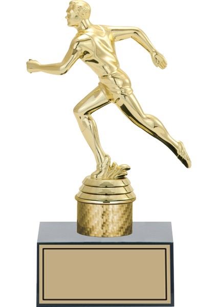 Kişiye Özel Atletizm Erkek Figürlü Kupa-Okul Kupası-Ödül Kupası-Turnuva Kupası 21 cm