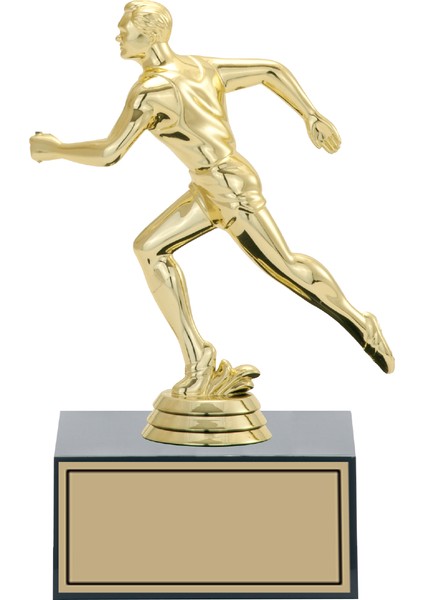 Kişiye Özel Atletizm Erkek Figürlü Kupa-Okul Kupası-Ödül Kupası-Turnuva Kupası 18 cm