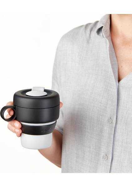 To Go Katlanabilir Kupa 350 ml Gri fırsatları