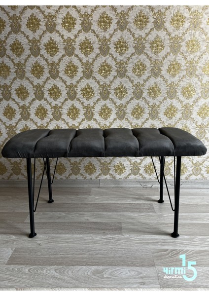 Metal Ayaklı Füme Eco Puf-Bench - Füme Bench fiyatları