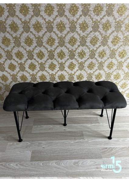 Füme Bench Metal ayaklı Bench & Puf fırsatları