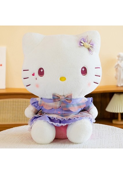 Kurome Peluş Oyuncak Melody Hello Kitty Çizgi Film Bebeği Kız Bebek 55CM (Yurt Dışından)