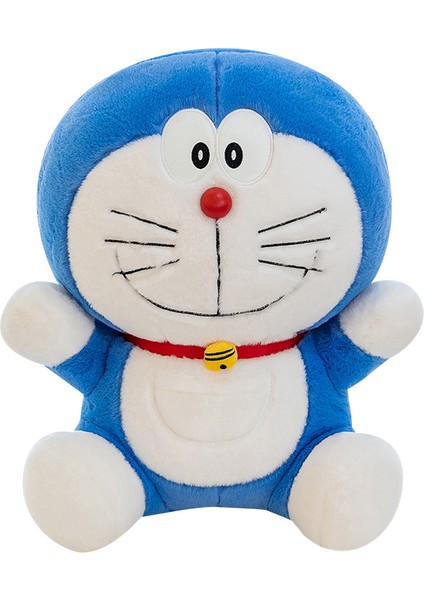 Doraemon Peluş Oyuncak Sevimli Jingle Kedi Bebek Bez Bebek Doraemon Bebek 55CM (Yurt Dışından)