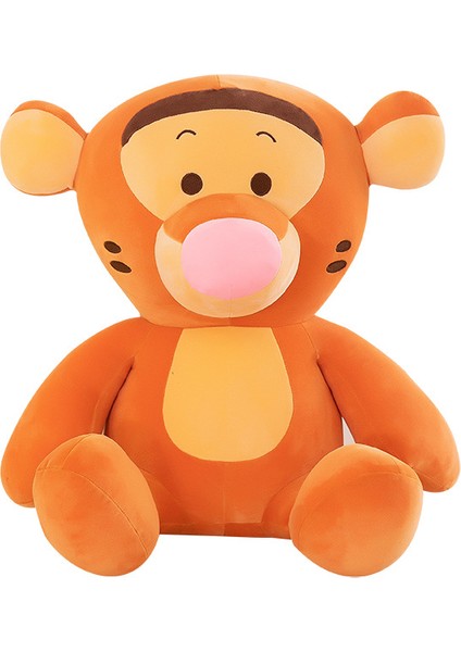 Tigger Doll Peluş Oyuncak Çocuk Günü Hediyesi Yatak Yastık Eşlik Eden Bebek 60CM (Yurt Dışından)