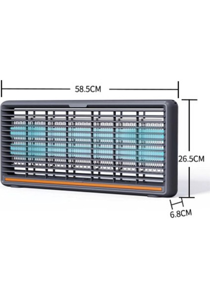 Düşük Güç Tüketimli 10W Masaüstü Veya Duvara Asılabilen Sinek Öldürme Cihazı
