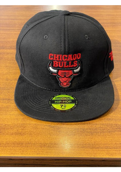 Chicago Bulls Nakışlı Pamuklu Hip Hop Snapback Rapper Basket Cap Şapka fiyatları