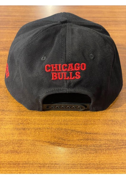 Chicago Bulls Nakışlı Pamuklu Hip Hop Snapback Rapper Basket Cap Şapka fırsatları