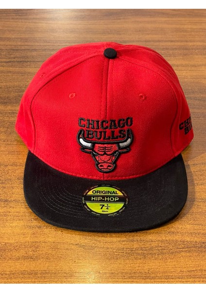 Chicago Bulls Nakışlı Pamuklu Hip Hop Snapback Rapper Basket Cap Şapka fiyatları