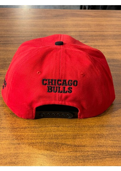 Chicago Bulls Nakışlı Pamuklu Hip Hop Snapback Rapper Basket Cap Şapka fırsatları