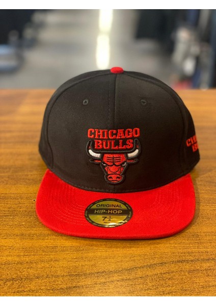 Chicago Bulls Nakışlı Pamuklu Hip Hop Snapback Rapper Basket Cap Şapka fiyatları