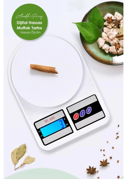 Plt POWERSF-400 LCD Ekranlı Hassas Digital Mutfak Terazi Tartı 10KG SF-400 modelleri