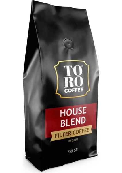 House Blend Filtre Kahve 250 gr Öğütülmüş