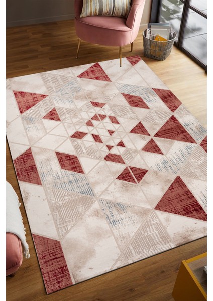 Lynosse Mercan Yumuşak Konforlu Halı P563B