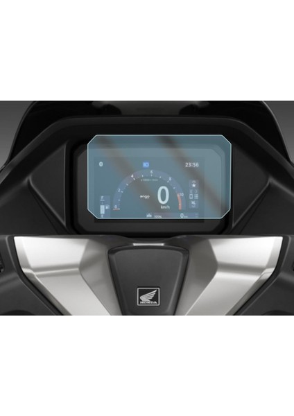 Honda PCX125 STD Ekran Koruyucu 5 inç LCD Gösterge Paneli 2025 Şeffaf