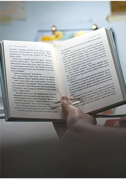 Pleksi Parmak Kitap Tutucu-- 4 Adet-- fiyatları