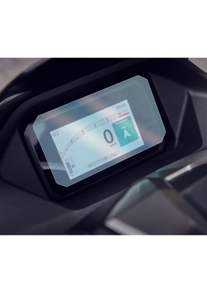 Honda PCX125 STD Ekran Koruyucu 5 inç LCD Gösterge Paneli 2025 Şeffaf