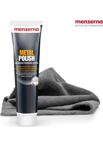 Cream Tube Metal Polish Metal Parlatıcı 125 Gr