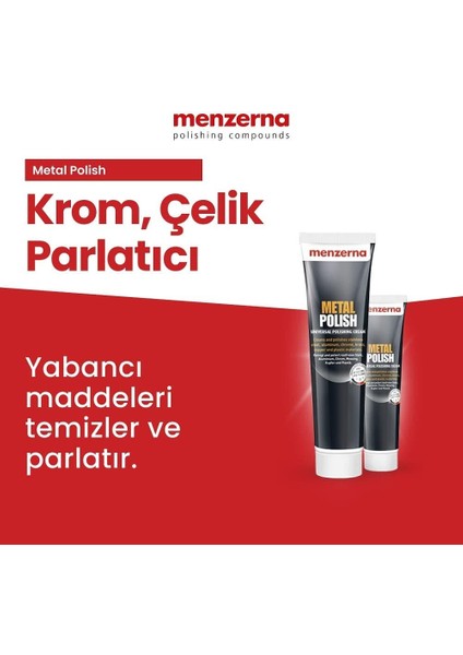 Cream Tube Metal Polish Metal Parlatıcı 125 Gr