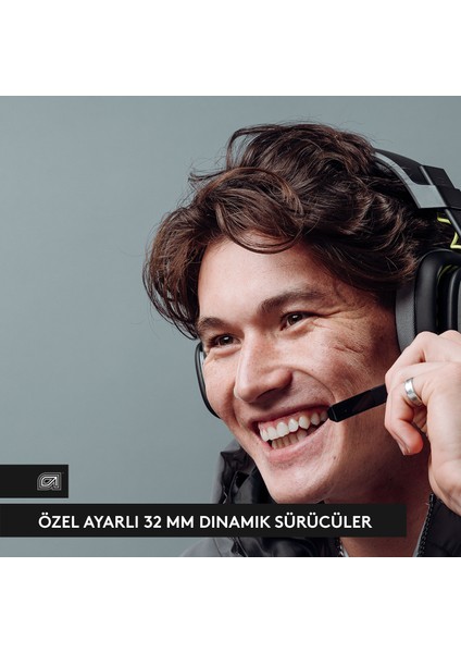 Astro A10 Kablolu Xbox Için Oyuncu Kulaklığı, Siyah