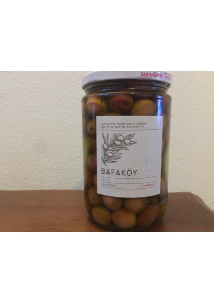 Milas Memecik Kırma Zeytin(Yağda)2 kg