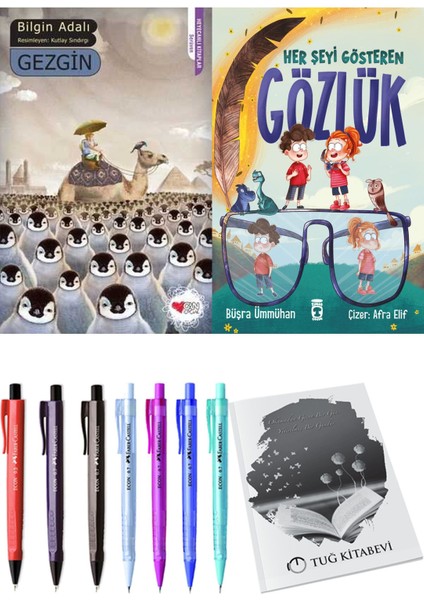 Her Şeyi Gösteren Gözlük ve Gezgin 2li Set