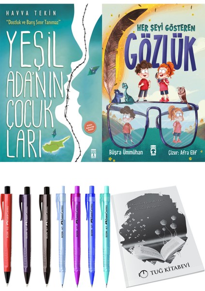 Her Şeyi Gösteren Gözlük ve Yeşil Adanın Çocukları 2li Set