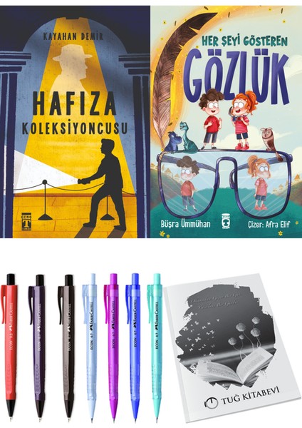 Her Şeyi Gösteren Gözlük ve Hafıza Koleksiyoncusu 2li Set