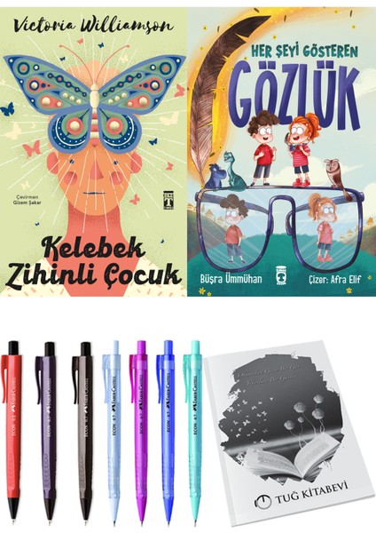 Her Şeyi Gösteren Gözlük ve Kelebek Zihinli Çocuk 2li Set