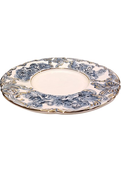 Italyan Capodimonte Duvar Tabağı