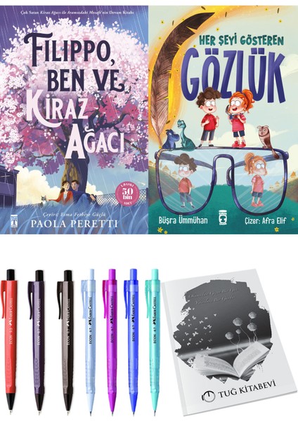 Her Şeyi Gösteren Gözlük ve Filippo, Ben ve Kiraz Ağacı 2li Set