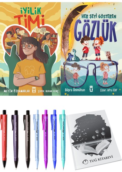 Her Şeyi Gösteren Gözlük ve Iyilik Timi 2li Set