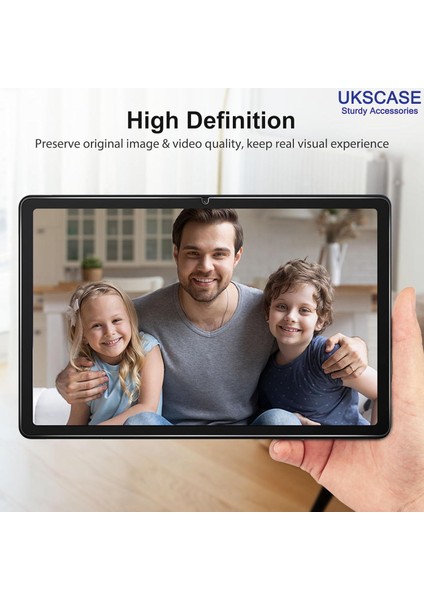 Samsung Galaxy Tab A9 Plus 11'' 2023 (SM-X210/X216/X218) Tempered Cam Ekran Koruyucu 2 Adet