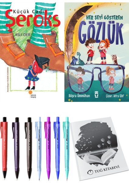 Her Şeyi Gösteren Gözlük ve Küçük Cadı Şeroks 2li Set