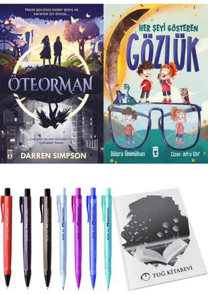 Her Şeyi Gösteren Gözlük ve Öteorman 2li Set