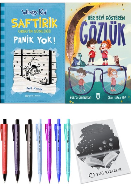 Her Şeyi Gösteren Gözlük ve Saftirik 6 Panik Yok! 2li Set